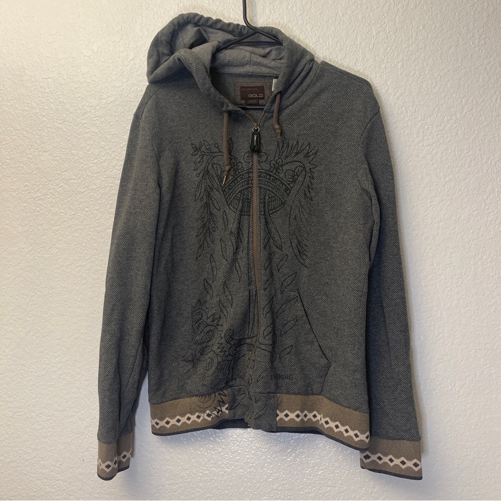 Energie Gold Hoodie Made In Italy Size L
